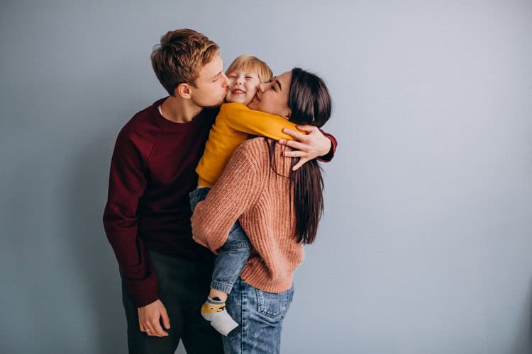 Família com criança autista