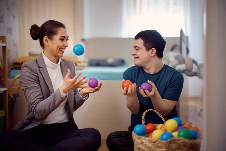Sessões de psicoterapia para crianças e adulto