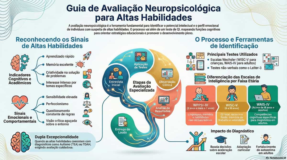 Avaliação Neuropsicológica para Altas Habilidades